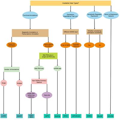 A Review of Statistical Methods for Identifying Trait-Relevant Tissues and Cell Types